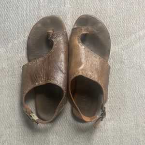 Bed|Stu 6.5 Brown Leather Sandal